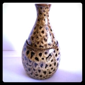 Partylite Ceramic Stackable Glaze Candle Holders